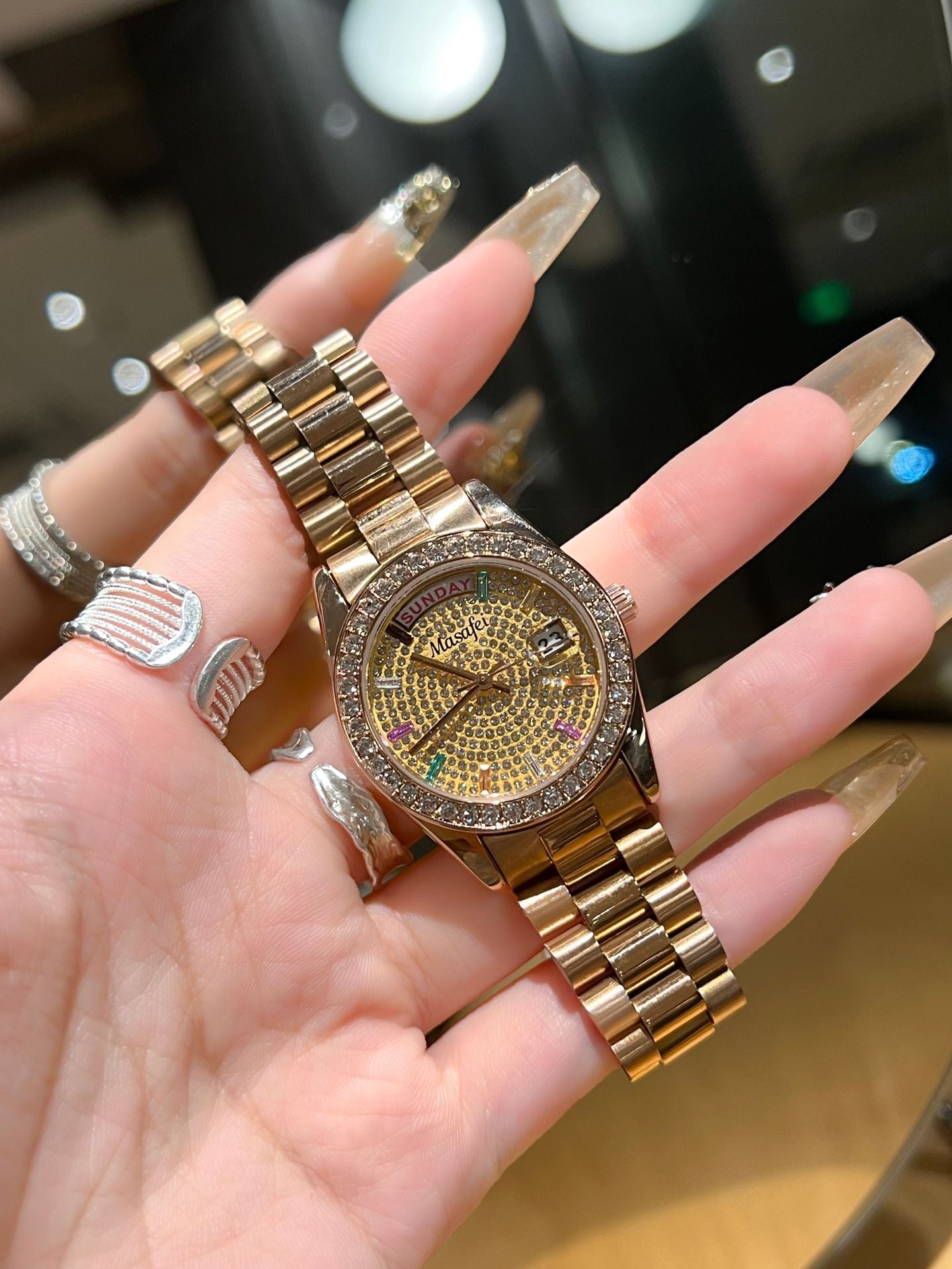 Fashion Waterproof Quartz Steel Watch