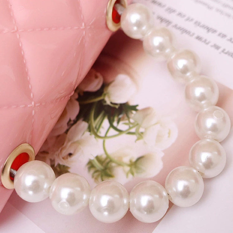 Mini Shoulder Bag Pearl Accent Handbag