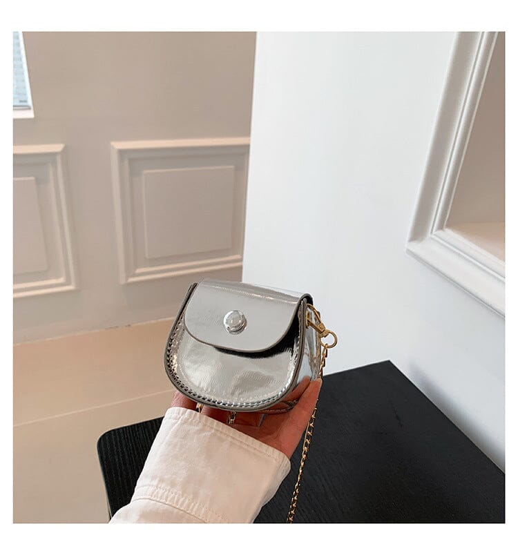 Retro Messenger Bag Vintage Style Shoulder Womens Bags VAYORK STARS Silver