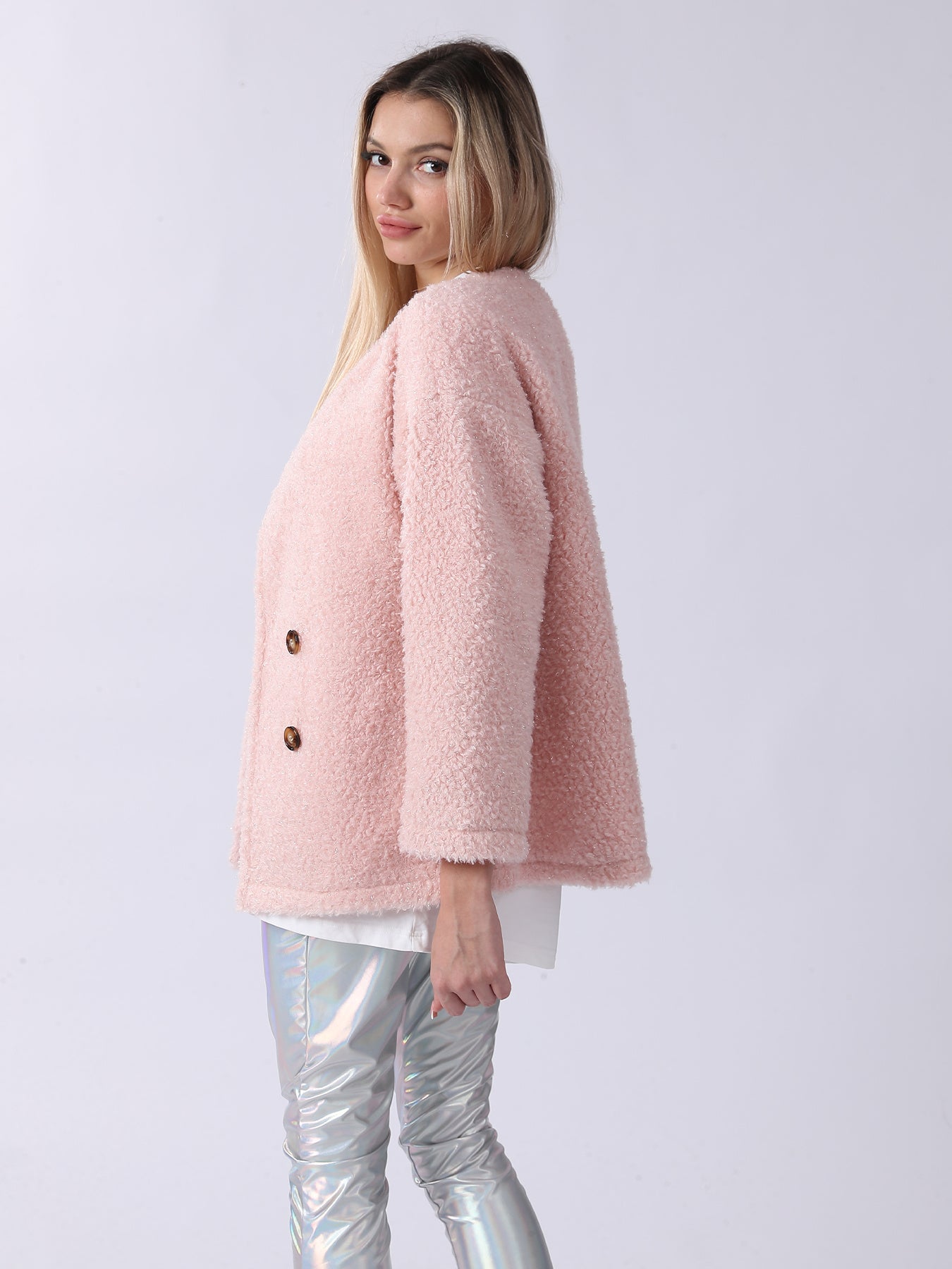 Pink Plush Jacket