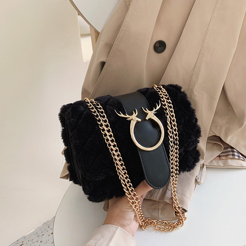 Compact Polyester Shoulder Bag with Modern Style
