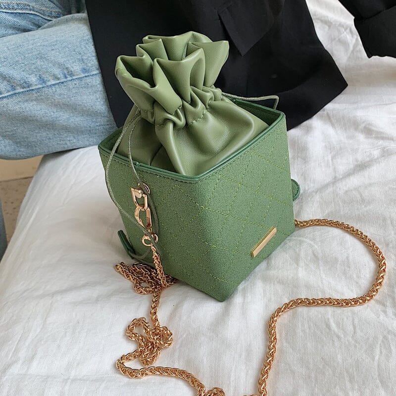 Chain Shoulder Bag Trendy Crossbody Bag Women Bags VAYORK STARS Green