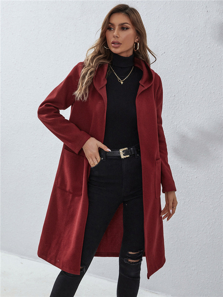 Loose Long Sweater Coat