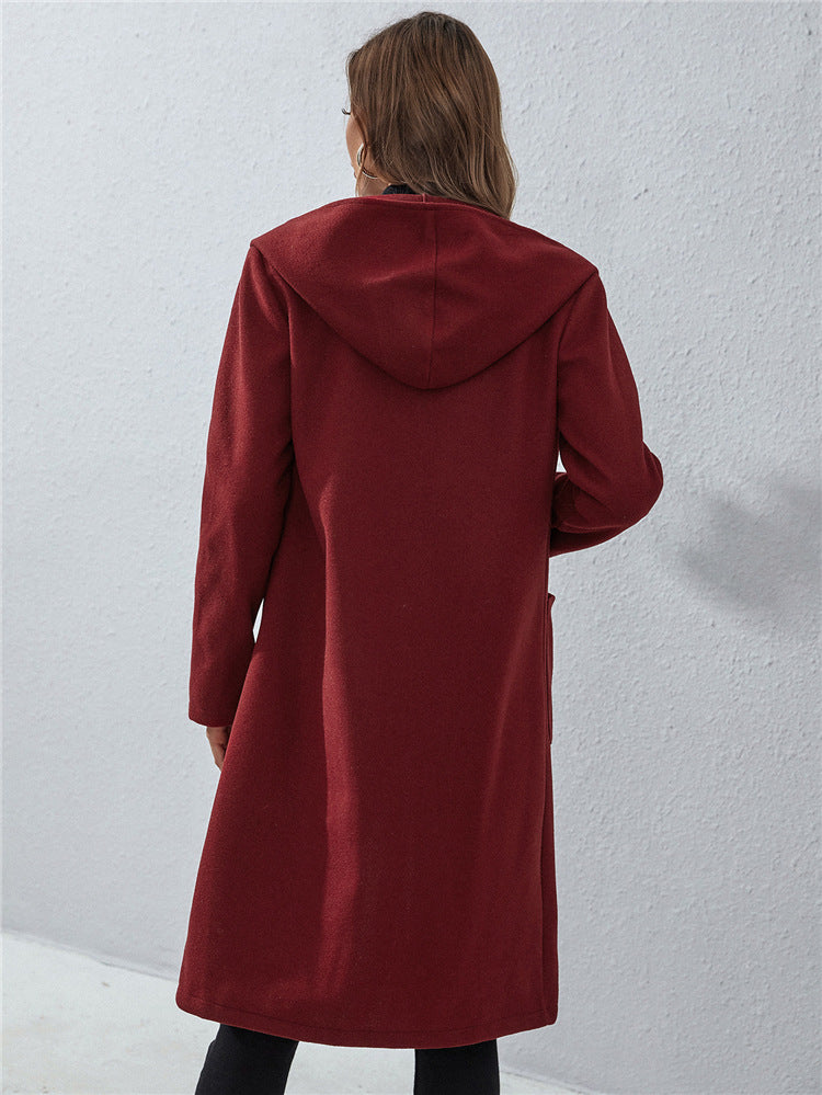 Loose Long Sweater Coat