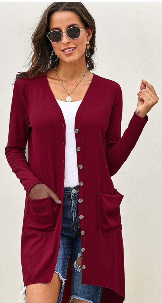 Cardigan Jacket Lightweight Knit