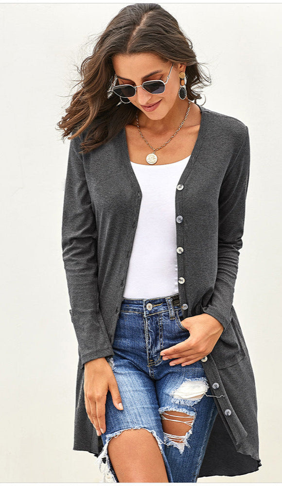 Cardigan Jacket Lightweight Knit