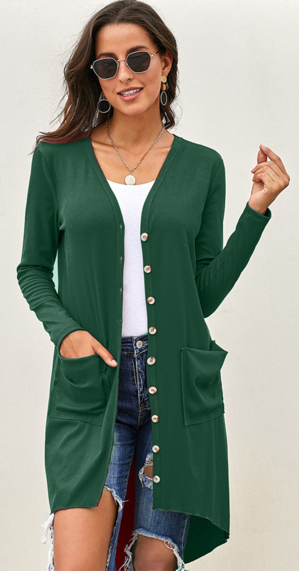 Cardigan Jacket Lightweight Knit