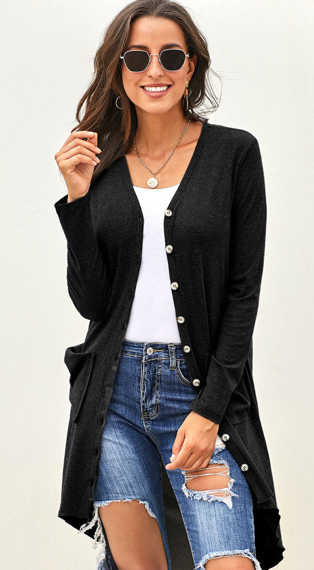 Cardigan Jacket Lightweight Knit