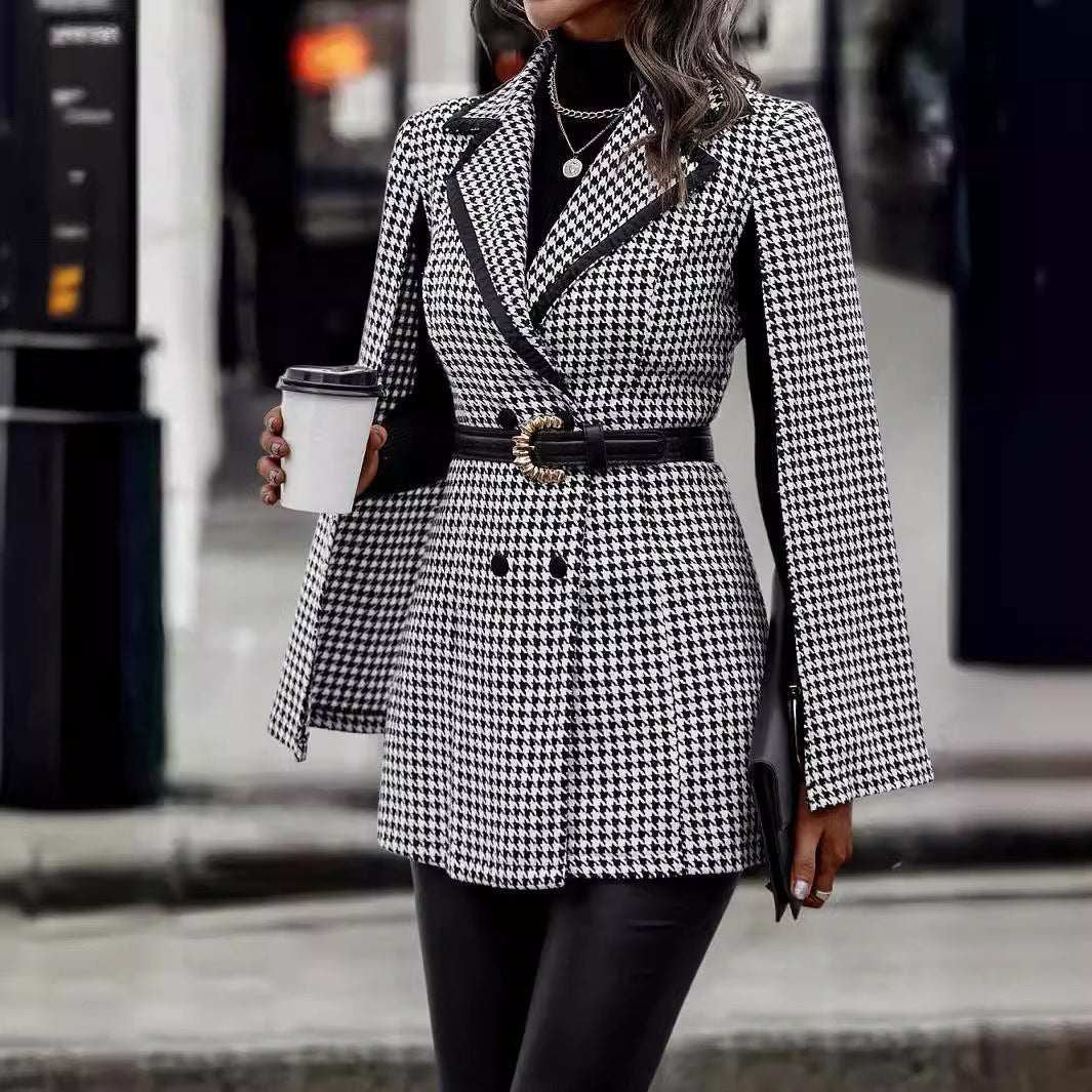 Elegant Split Long Sleeve Blazer