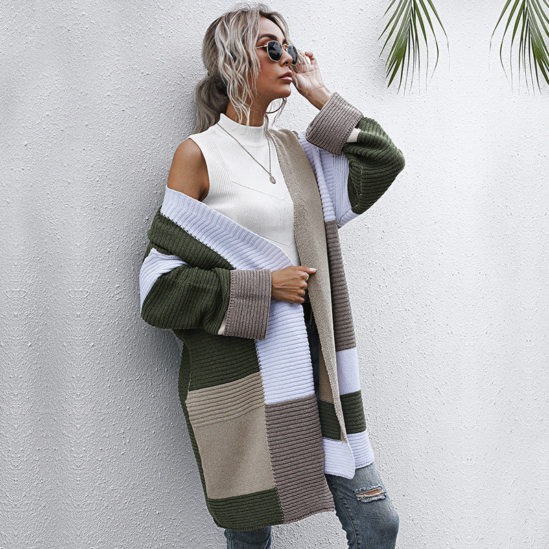 Knitted Cardigan Lazy Style