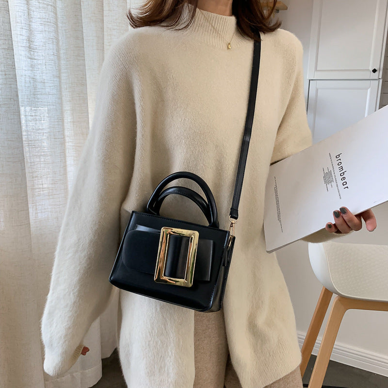 Leather One-Shoulder All-Match Fashion Tote