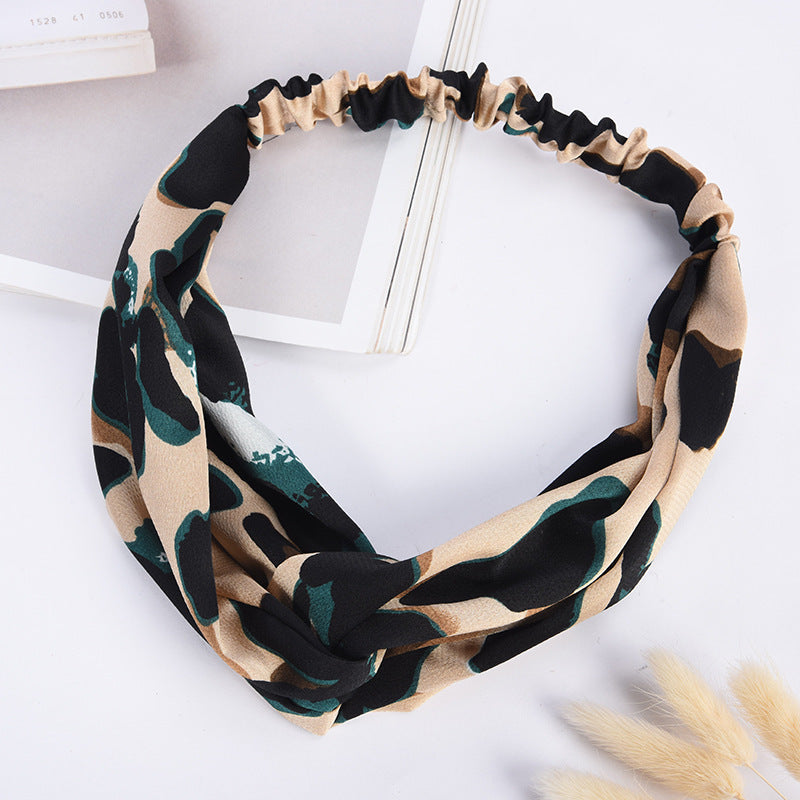 Elastic Cross Hair Band