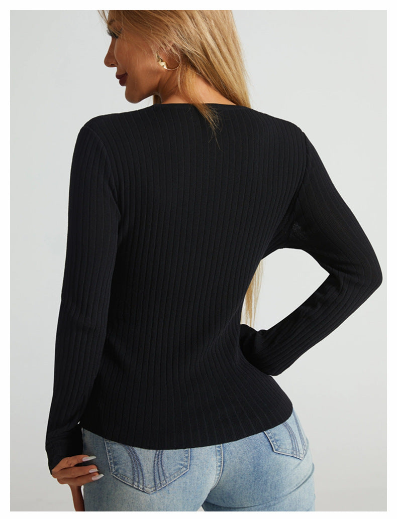 Irregular Cross Sweater