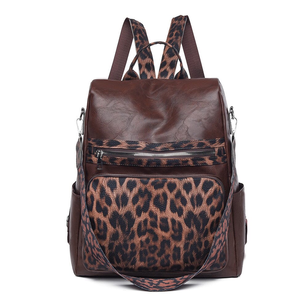 Casual Simple Fashion Large Capacity Commute Travel Backpack Backpack VAYORK STARS Coffee