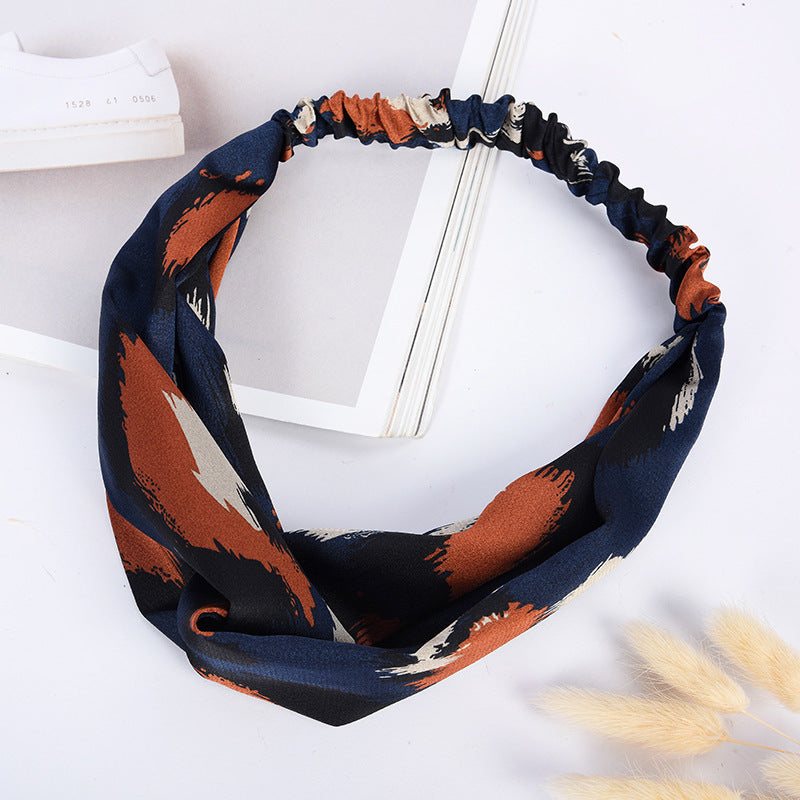 Elastic Cross Hair Band
