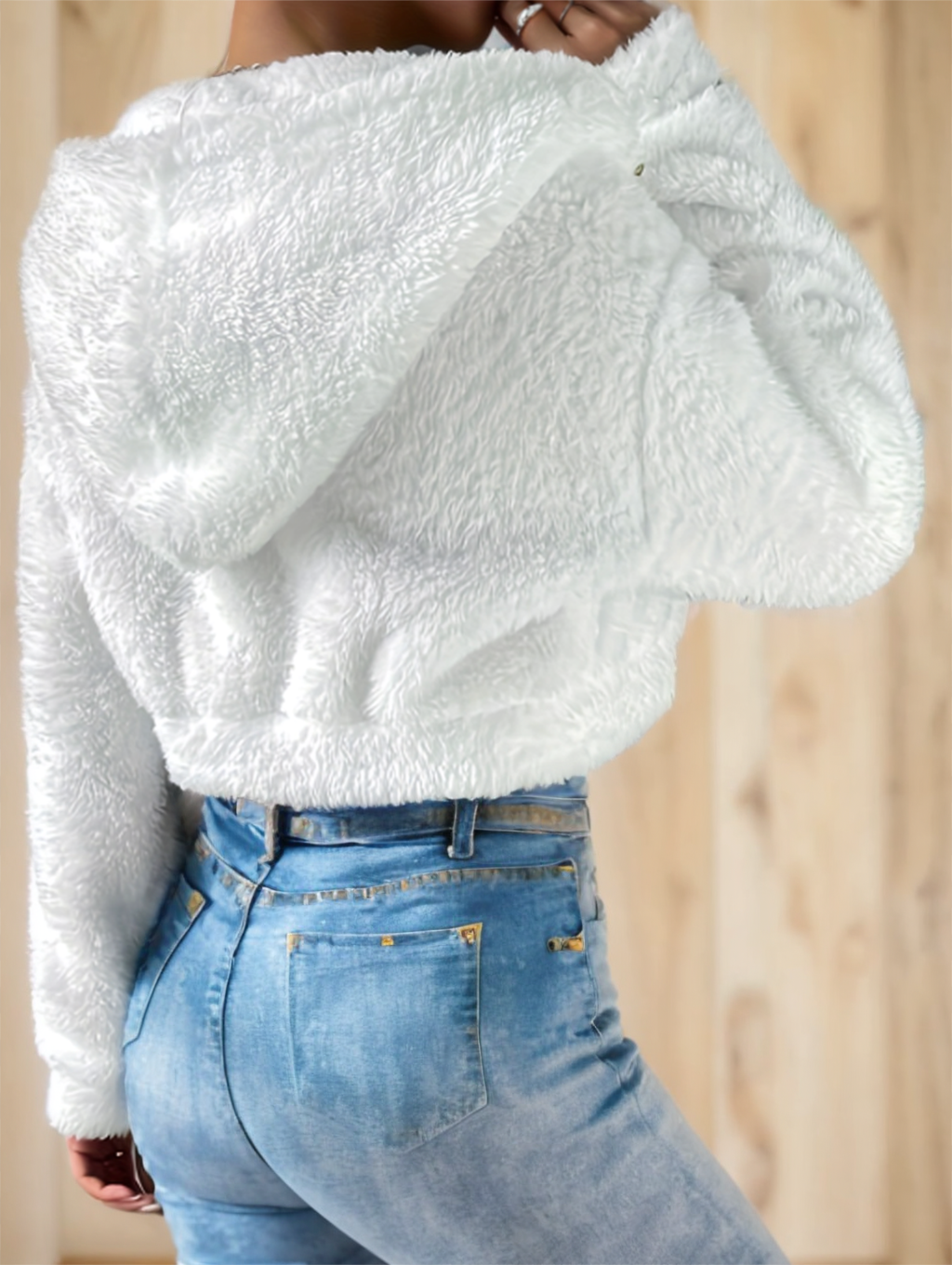 Solid Color Zip-up Hoodie, Casual Long Sleeve Hoodie Jacket