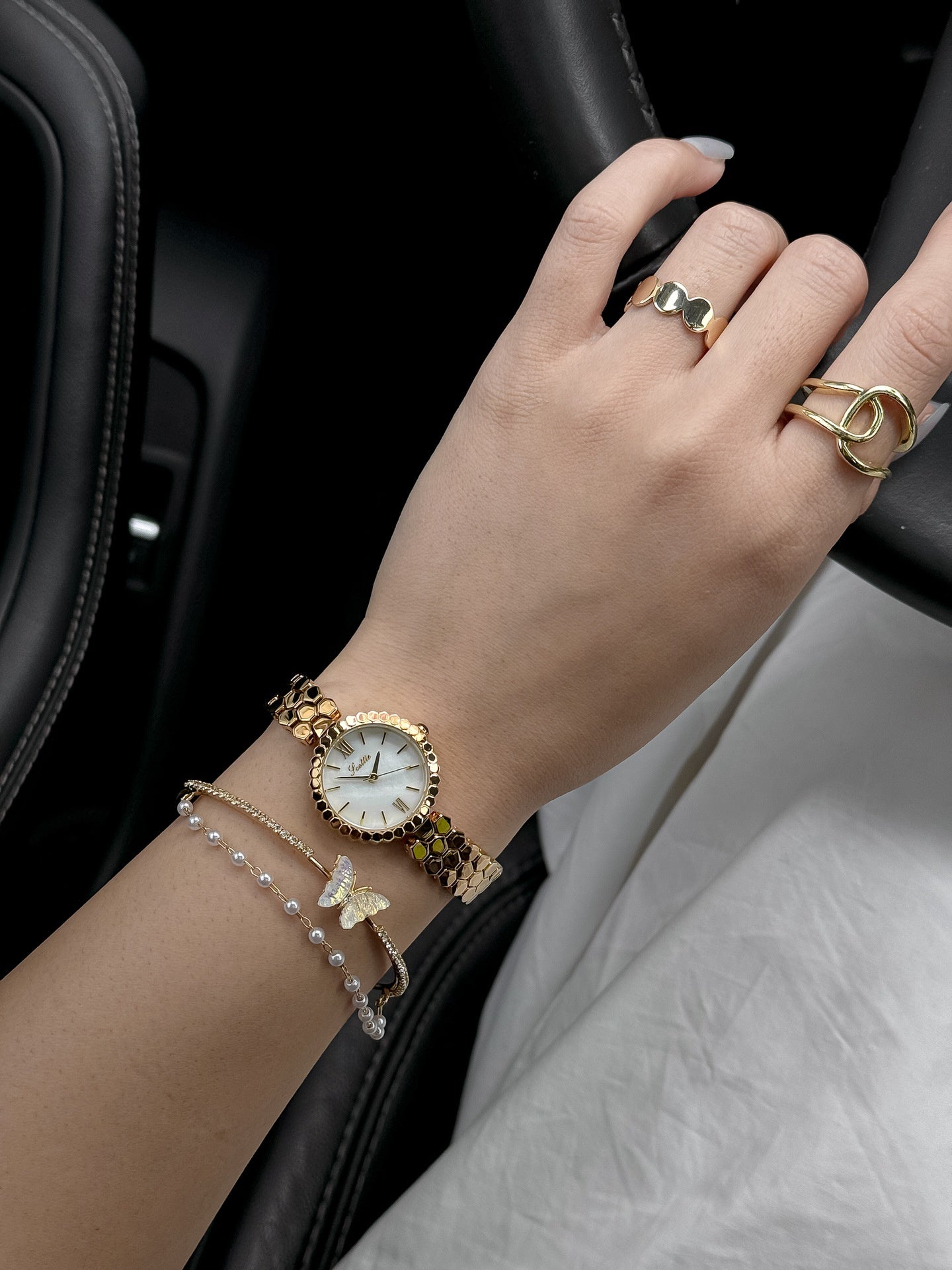 Fashion Quartz Gold Small Watch