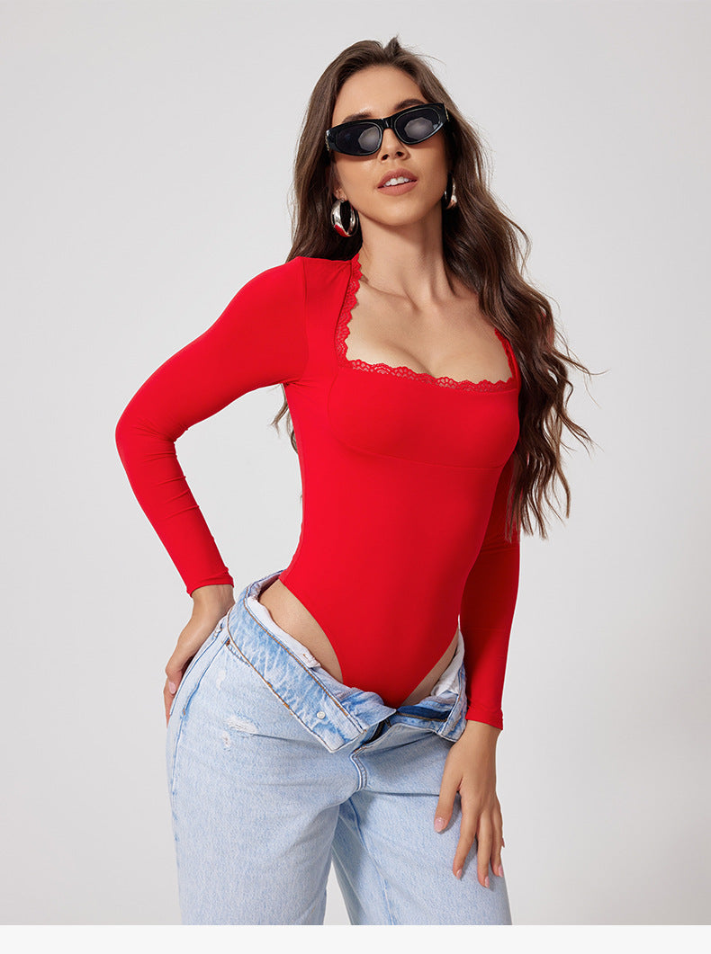 Long Sleeve Yoga Bodysuit