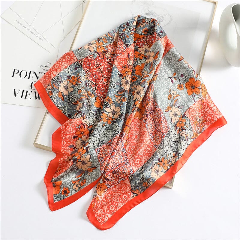 Fashion Silk Scarves Scarves & Shawls VAYORK STARS