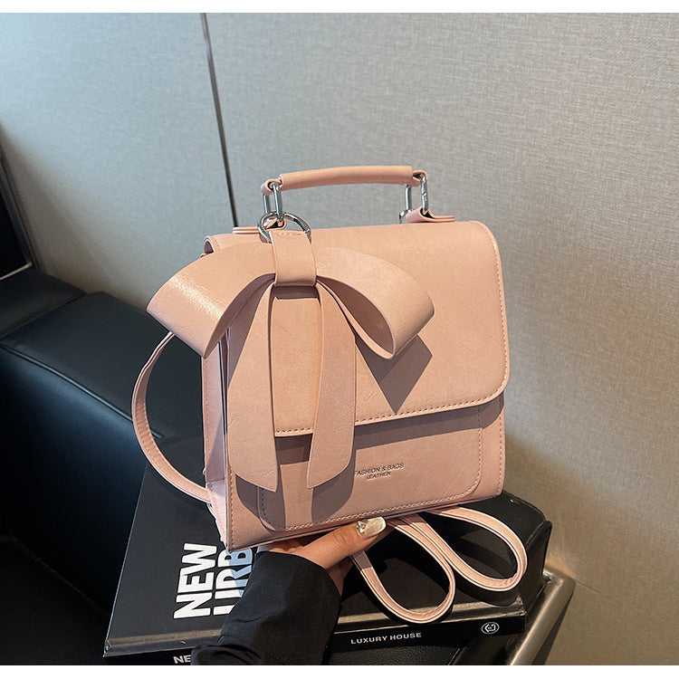 Bow Backpack Female Fashion Minority Design