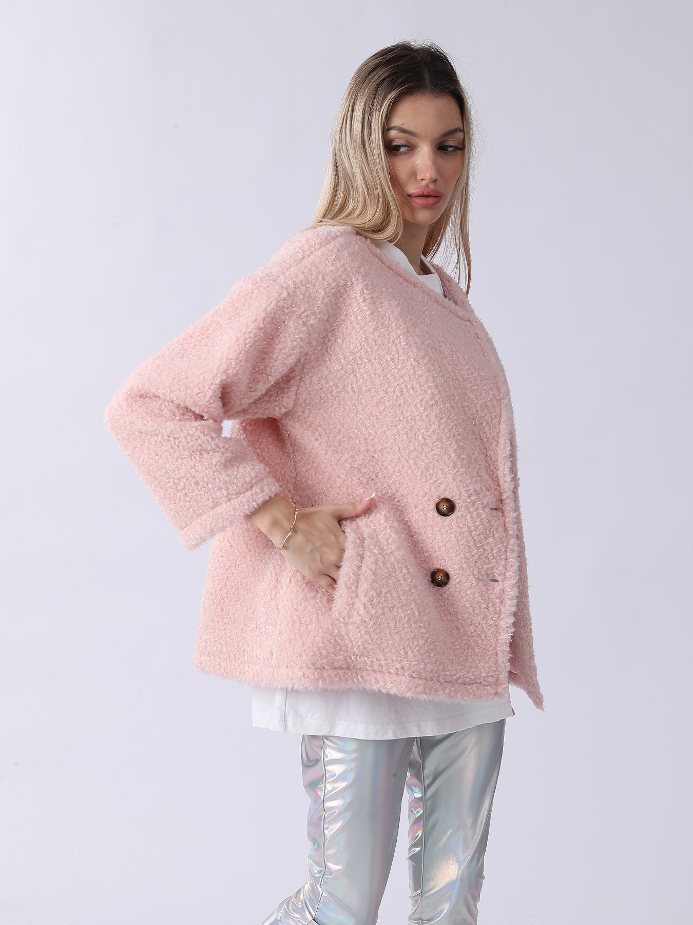 Pink Plush Jacket