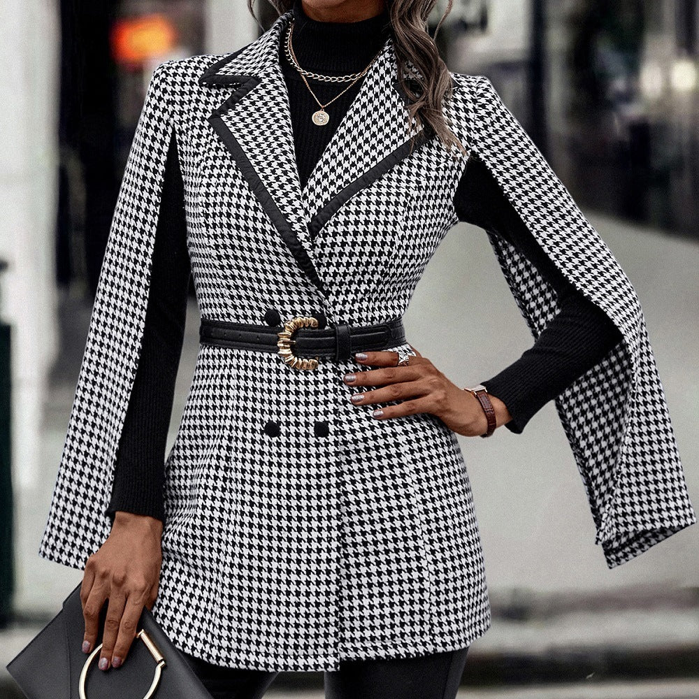 Elegant Split Long Sleeve Blazer