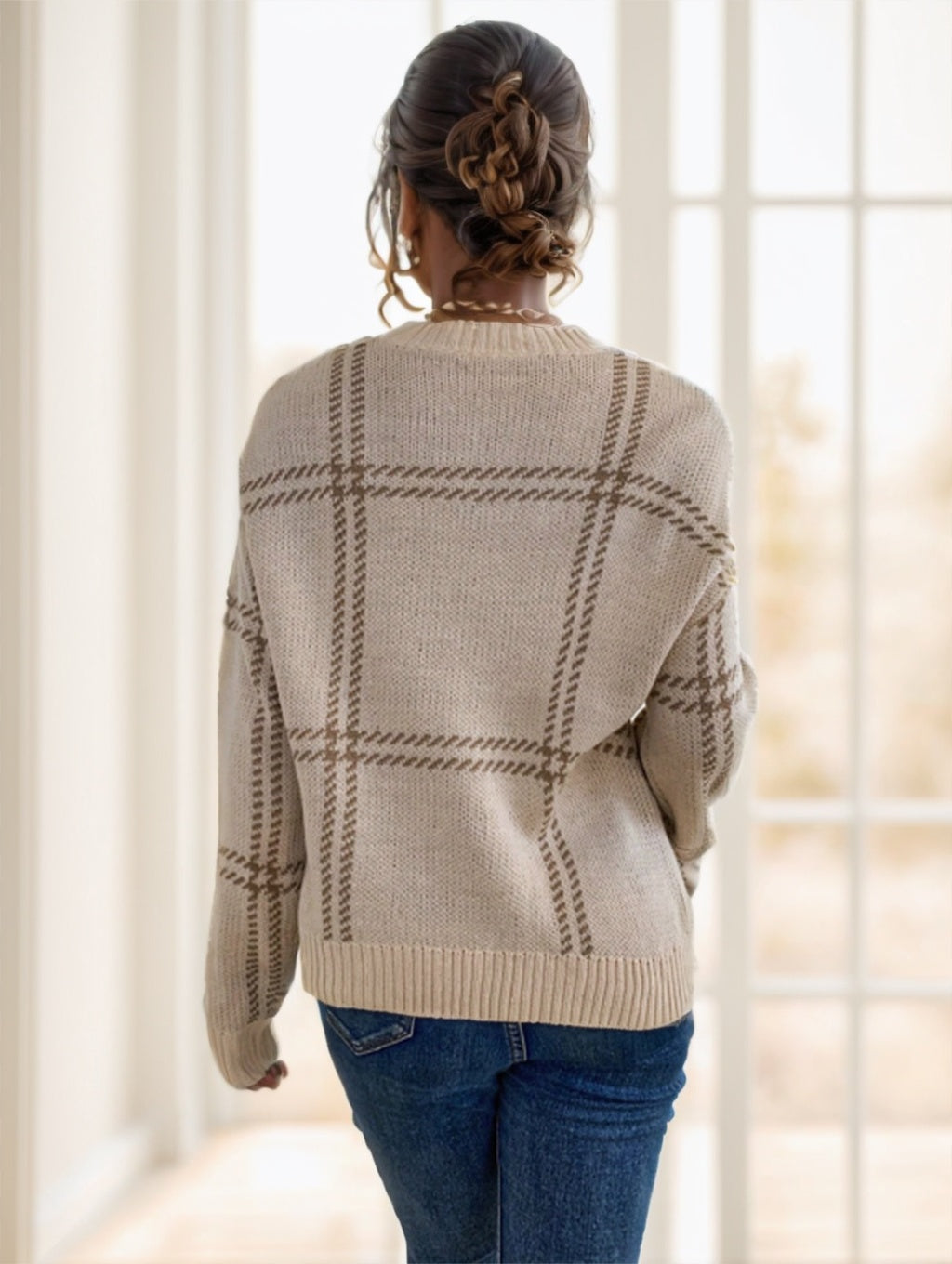 Plaid Sweater