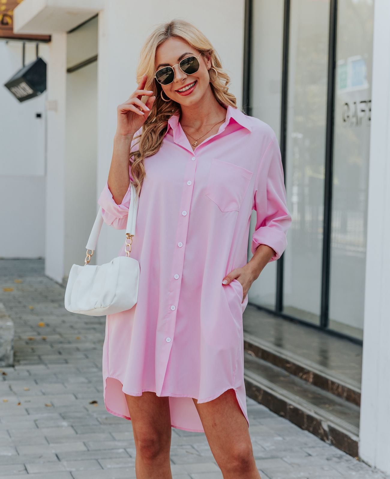 Long Casual Elegant Long Sleeve Shirt
