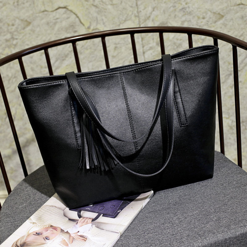 Large Capacity Tote Texture Bag