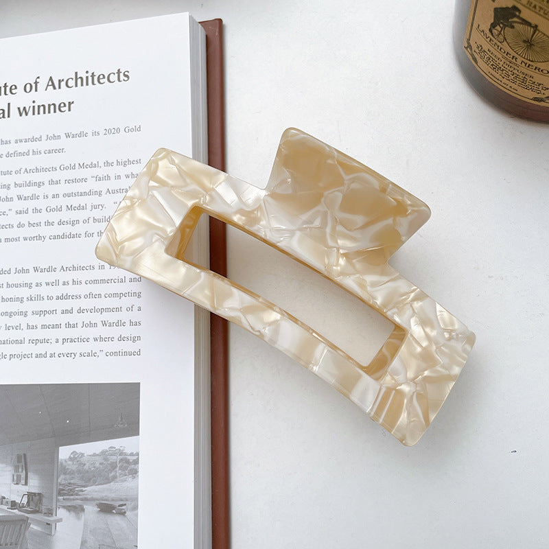 Large Acetate Hair Clip Stylish Hair Grip Accessory