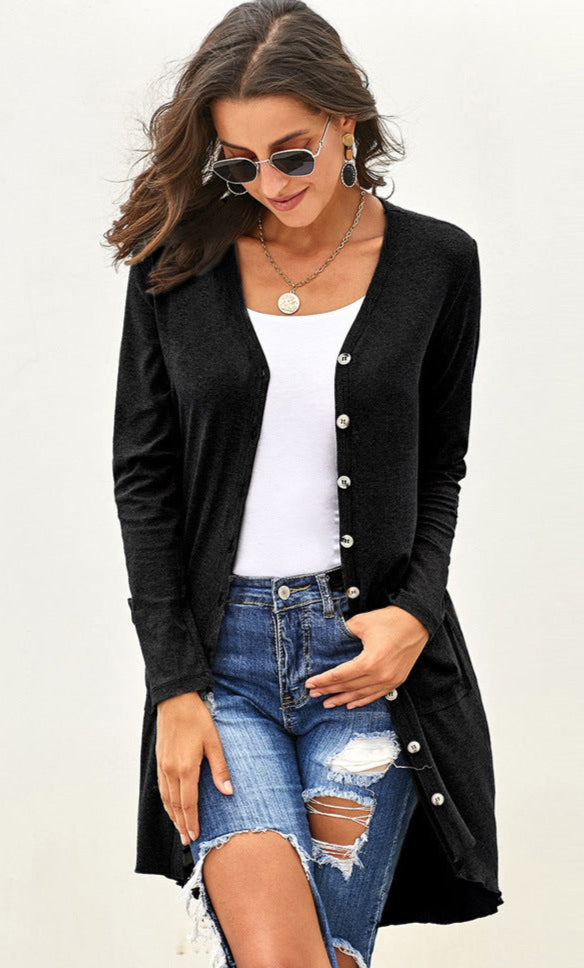 Cardigan Jacket Lightweight Knit