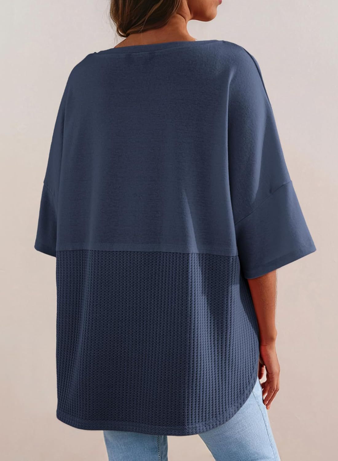 Waffle Knit Top