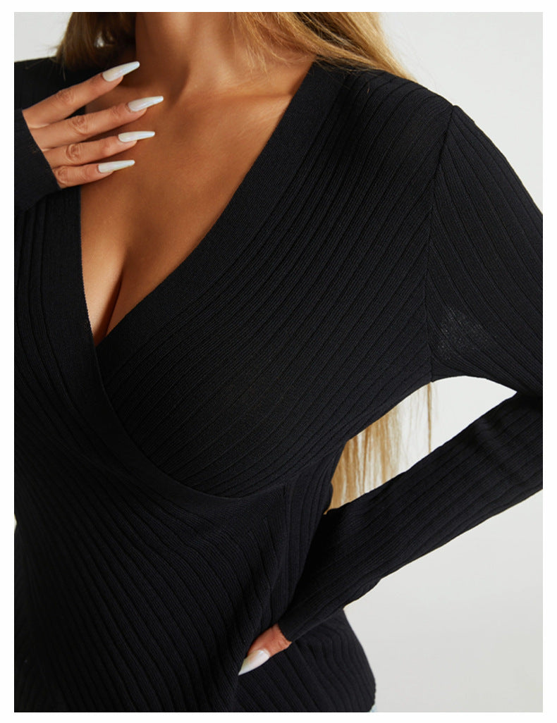 Irregular Cross Sweater