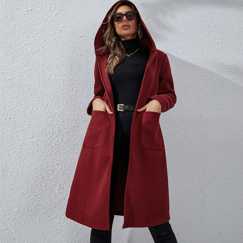 Loose Long Sweater Coat