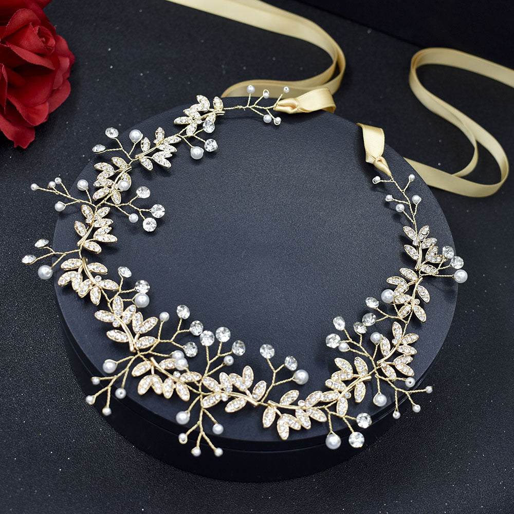 Bridal Rhinestone Alloy Hair Band Elegant