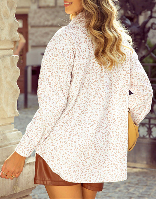 Personalized Leopard Blouse