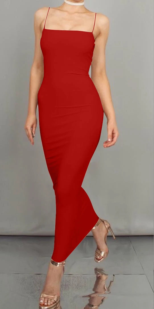 Long Sling Dress Suspender