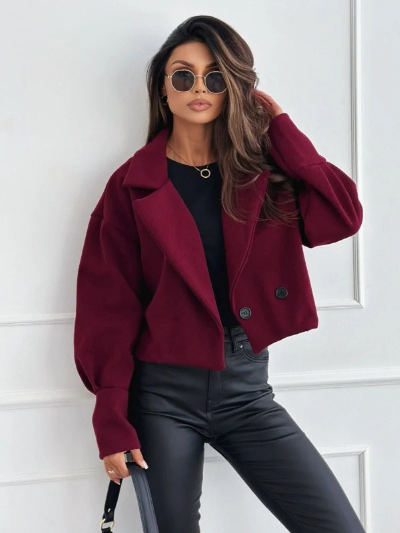 Casual Cardigan Jacket Lapel Collar Stylish