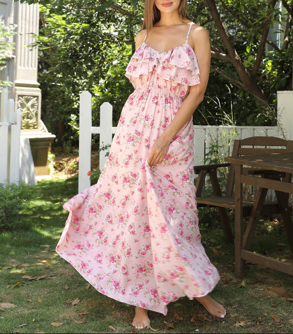 Fashion Printed Dress Simple