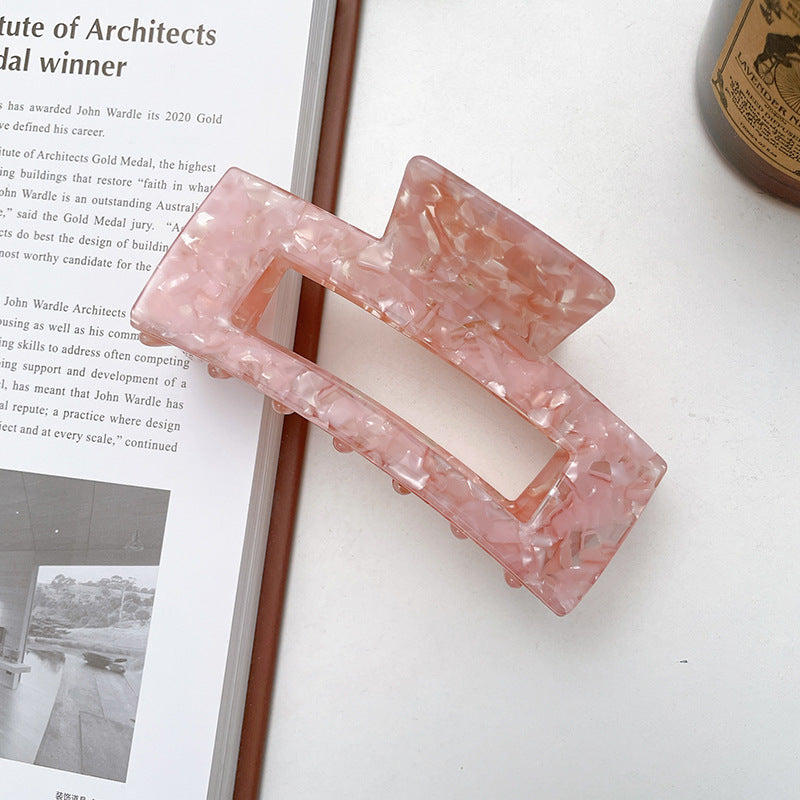 Large Acetate Hair Clip Stylish Hair Grip Accessory