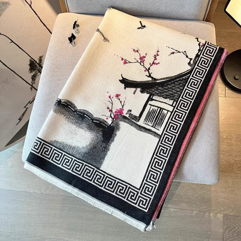 Ethnic Style Cashmere Scarf – Warm & Elegant Scarves & Shawls VAYORK STARS