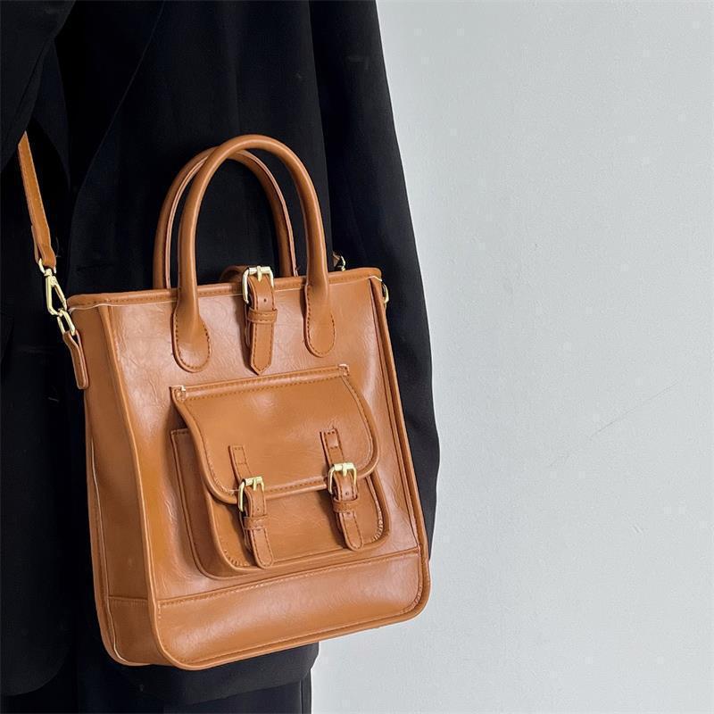Large Capacity Tote Bag Casual Shoulder Handbag