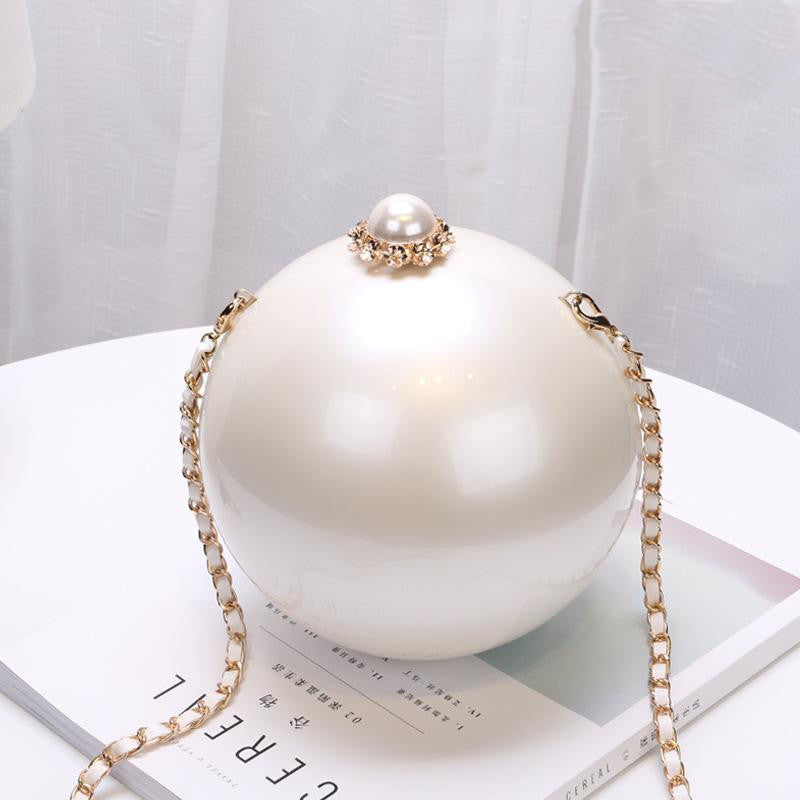 Luxury Round Ball Bag Elegant