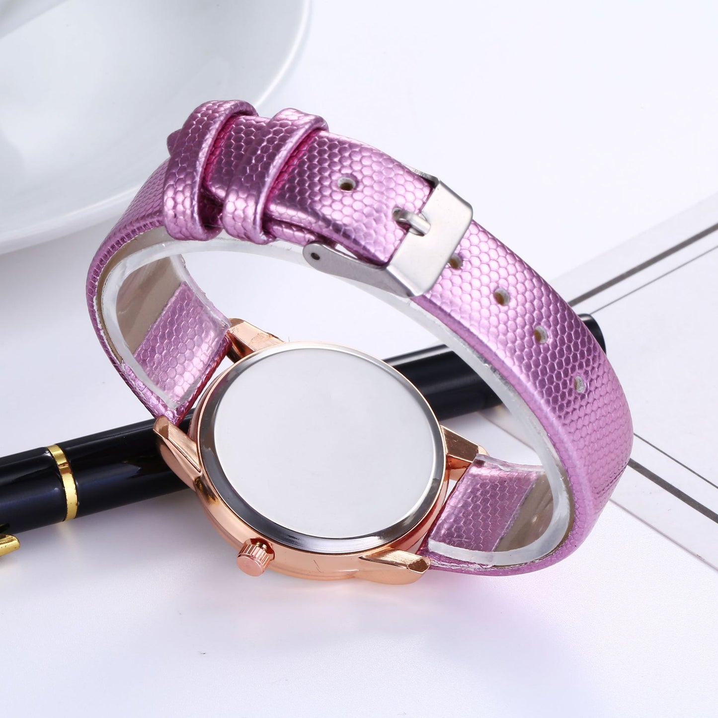 Rainbow Face Watch Colorful Dial