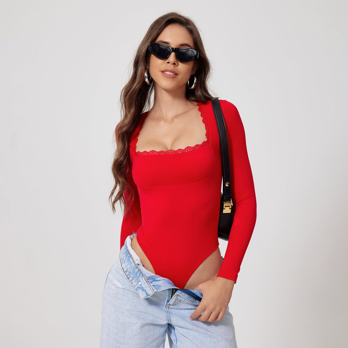 Long Sleeve Yoga Bodysuit