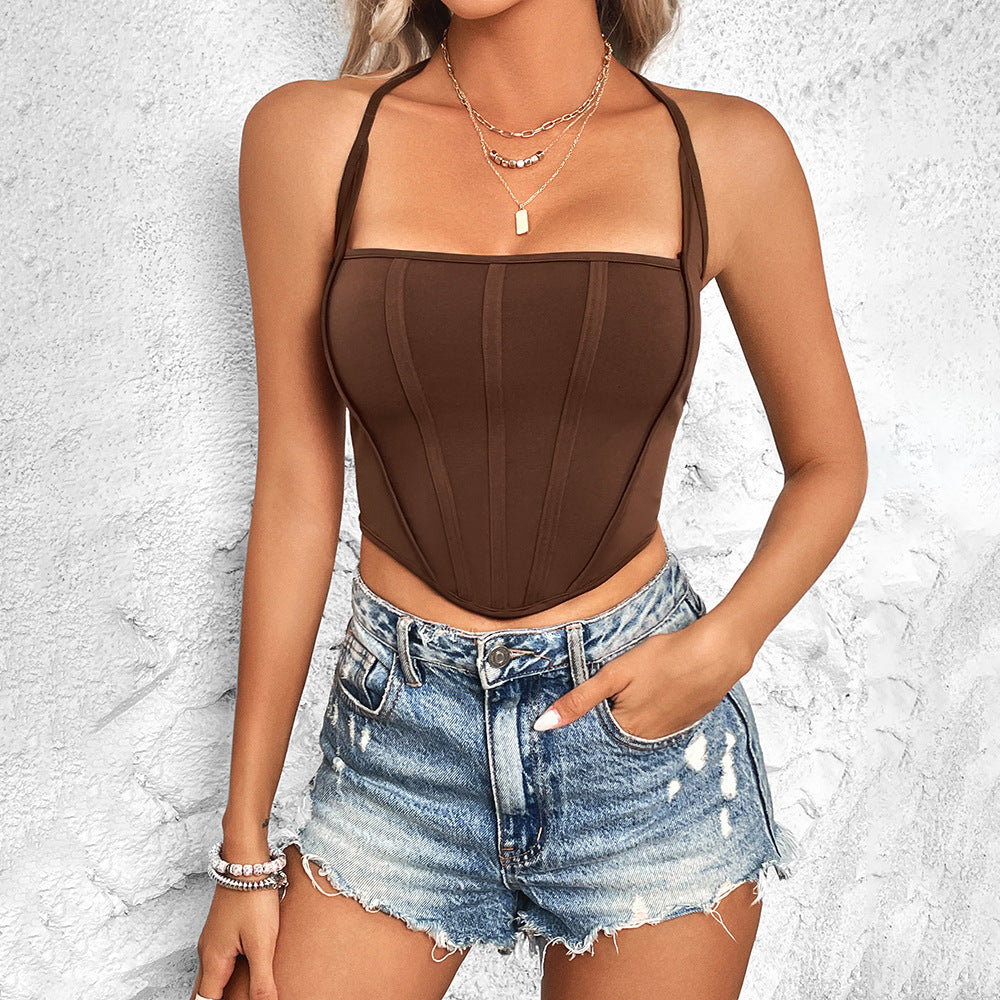 Top Strap Vest Corset