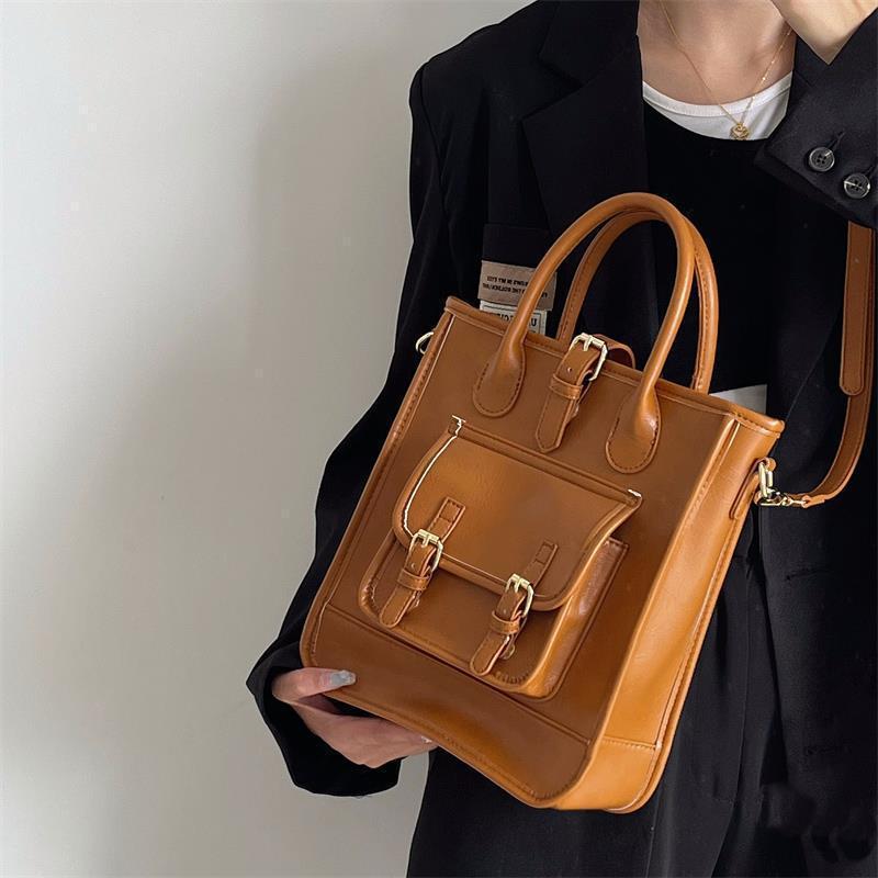 Large Capacity Tote Bag Casual Shoulder Handbag