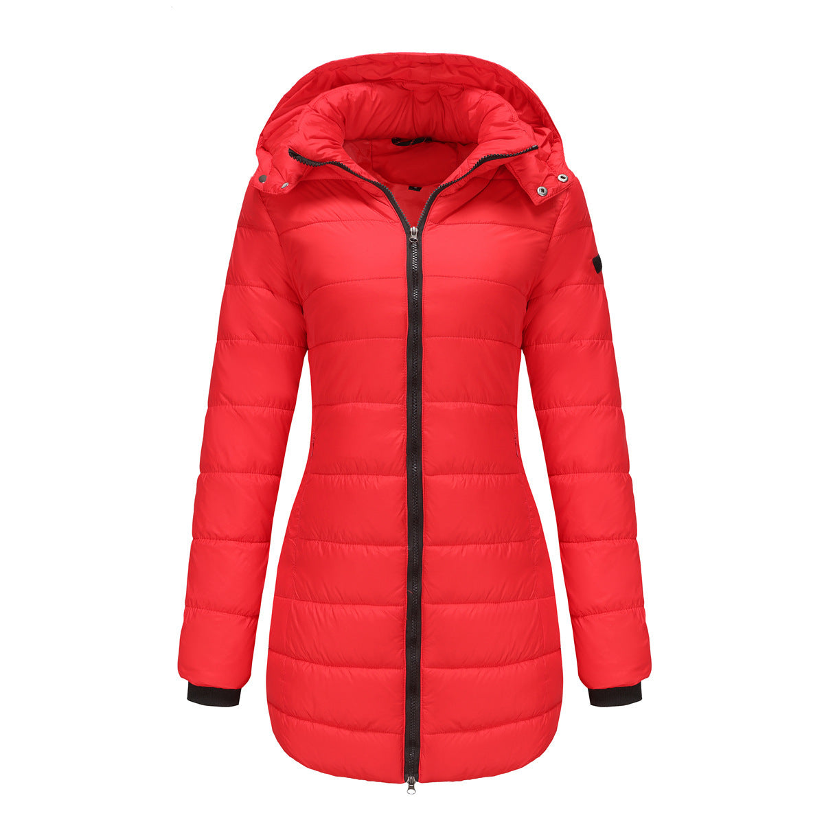 Waterproof Cotton-Padded Jacket Long Sleeve Warm Outerwear