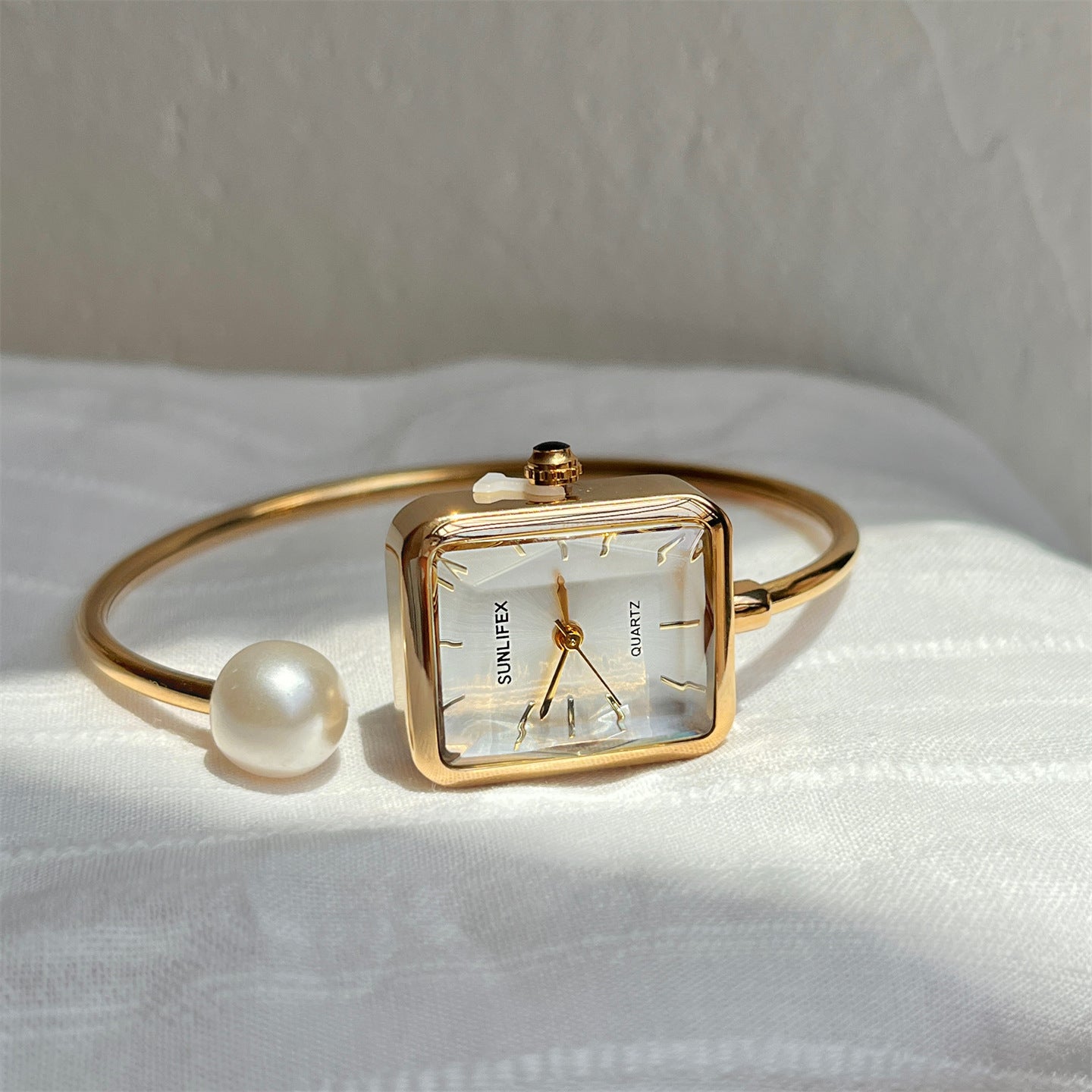 Pearl Pearl Bracelet Watch Elegant Niche Jewelry Timepiece