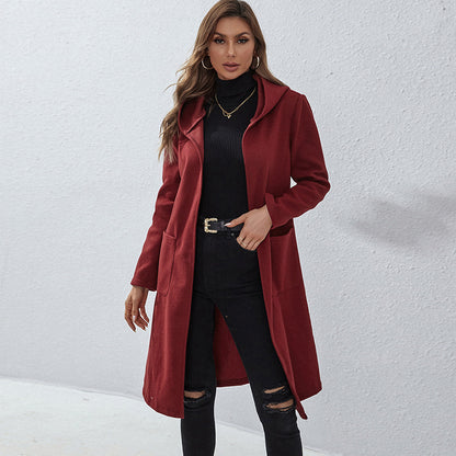 Loose Long Sweater Coat